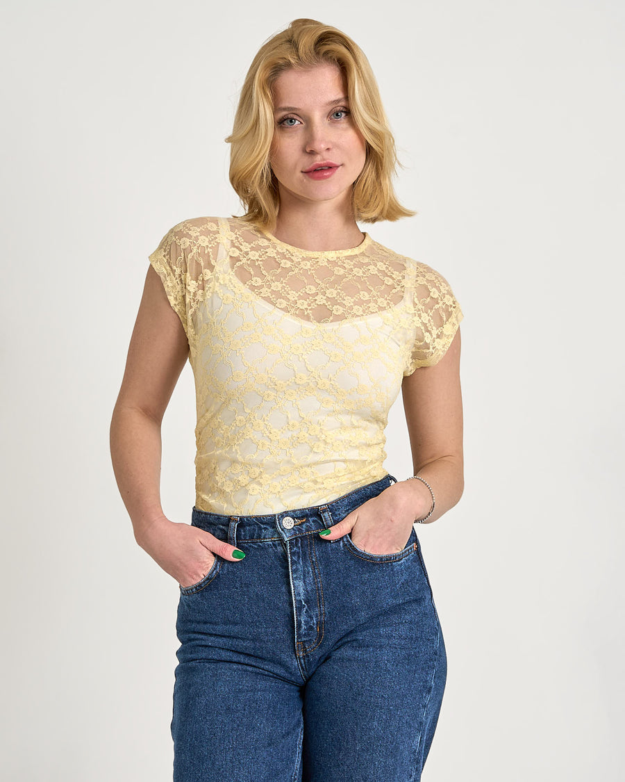 Wendy lace top