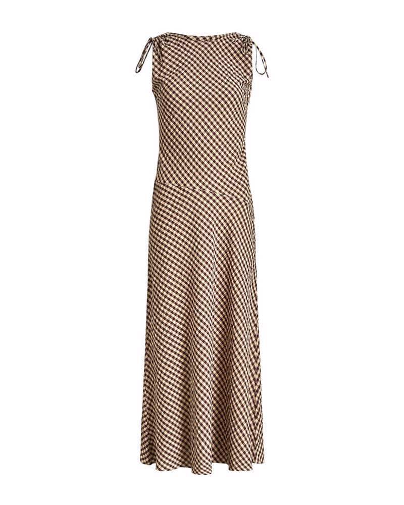 Kyla check dress