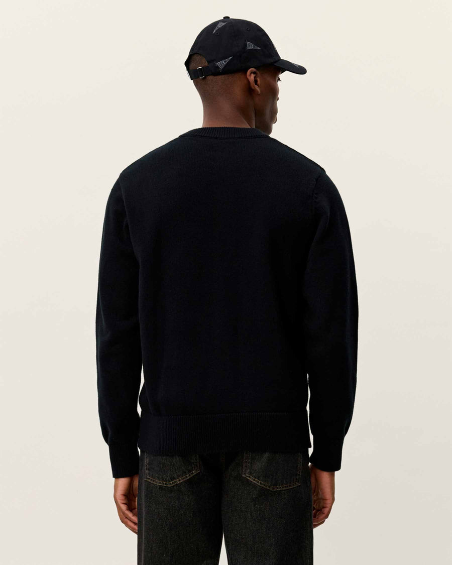 Gary Patch Crewneck Knit