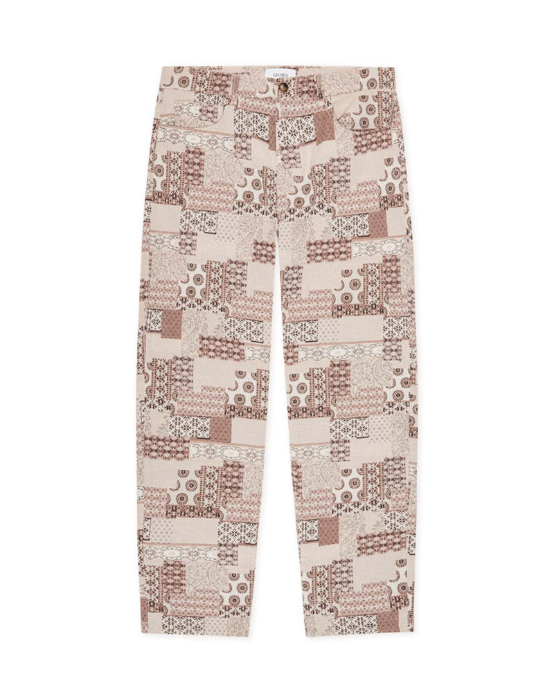 Ryder Patchwork Jacquard Pants