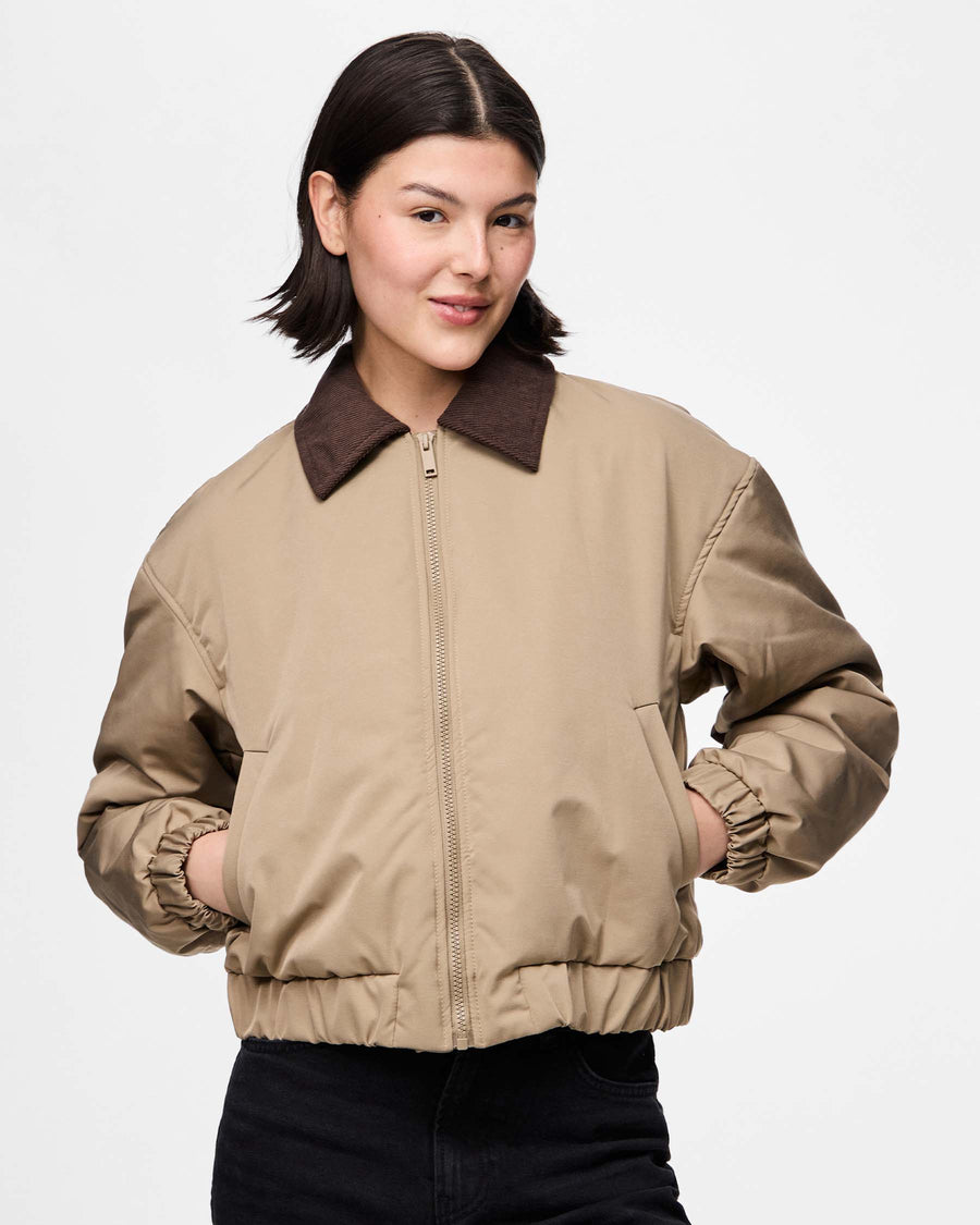 PCJORMA SHORT BOMBER JACKET