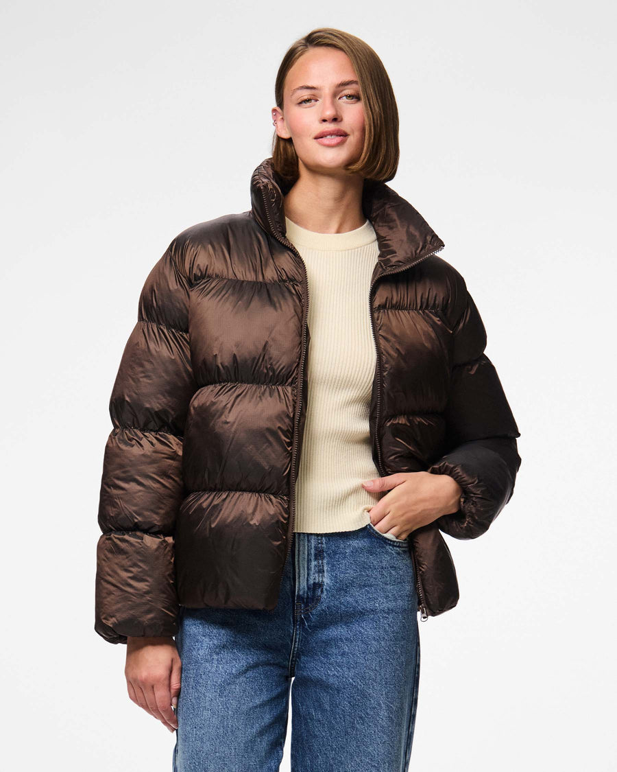 PCMILLA SHINY PUFFER JACKET