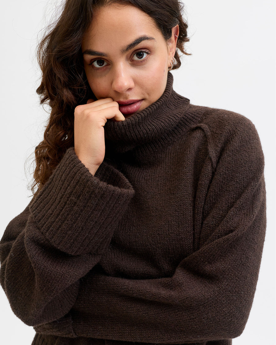 JXELLINORA ROLL NECK KNIT