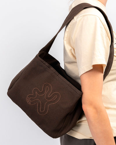 Brown mini shopperThumbnail