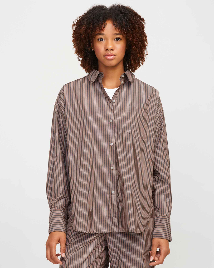 Jxjamie ls relaxed poplin