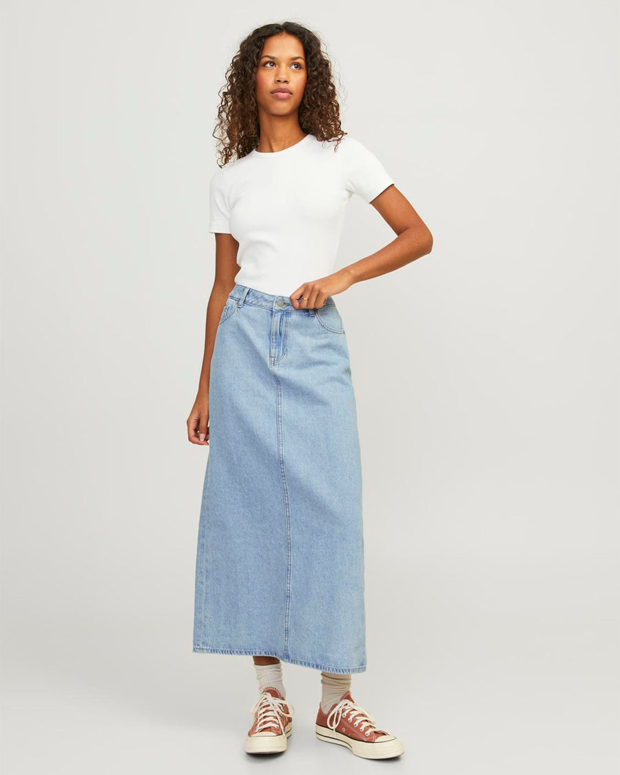 JXAURA LONG MW DENIM SKIRT
