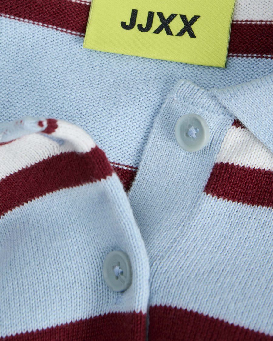JXLILLIANA SS POLO NECK KNIT