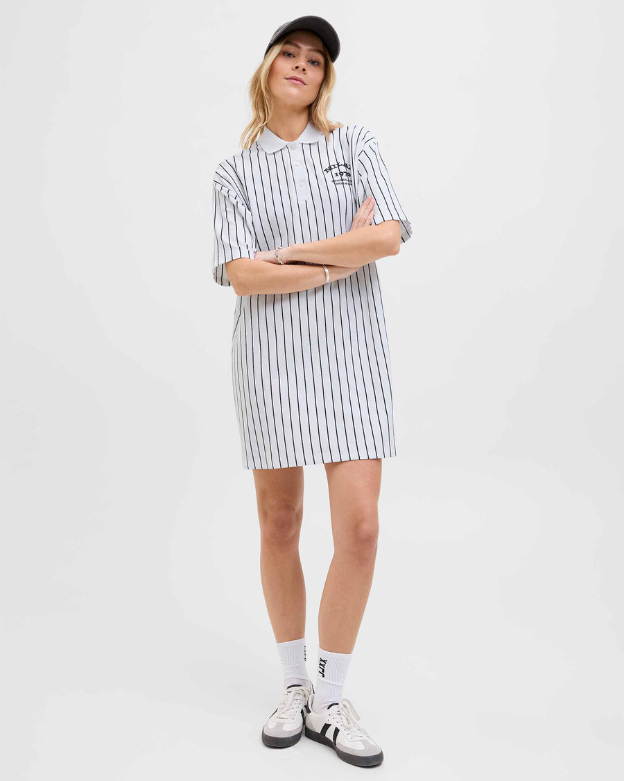 JXEMMA SS POLO SHORT DRESS