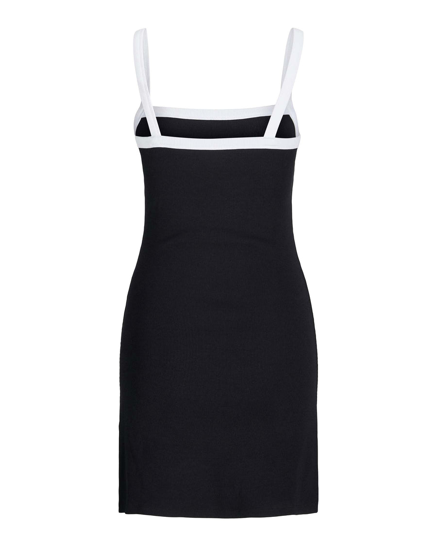 JXFIFI STR SL RIB MINI DRESS