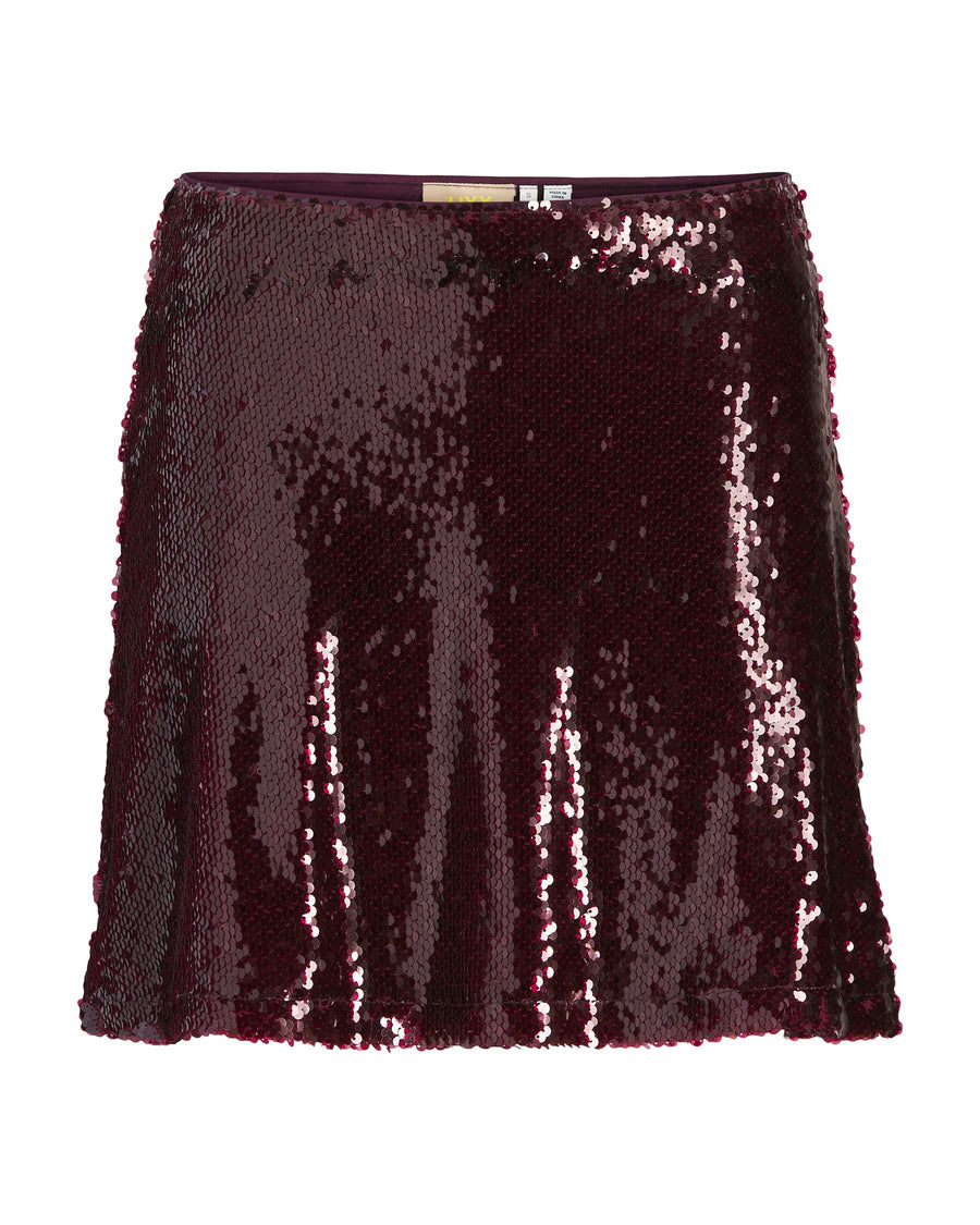 JXSIA TARA SEQUIN MINI SKIRT