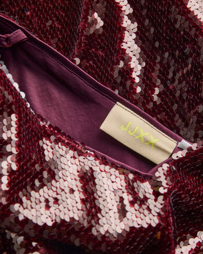 JXSIA SEQUIN SL V-NECK DRESSThumbnail