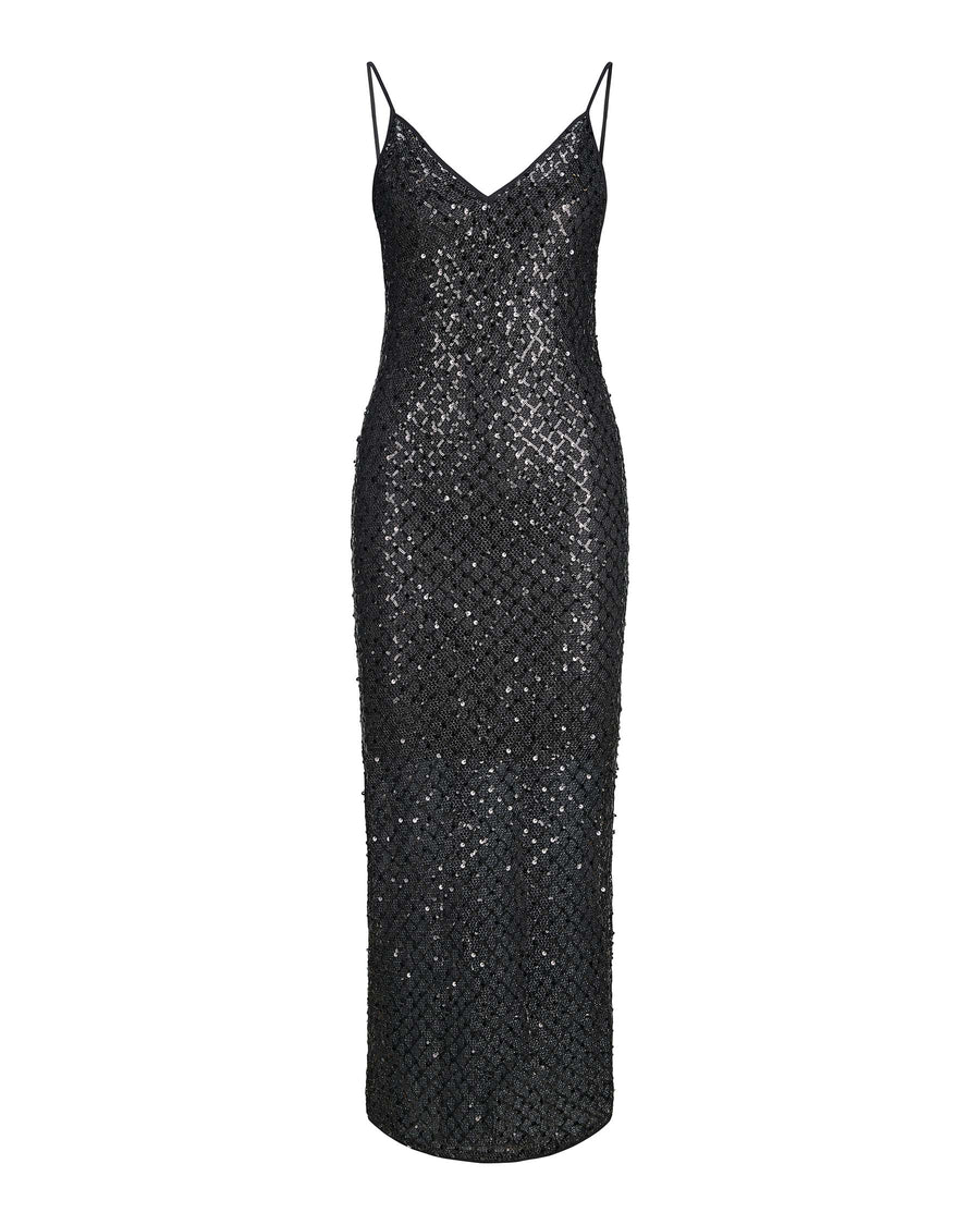 JXFIE GLITTER LONG DRESS