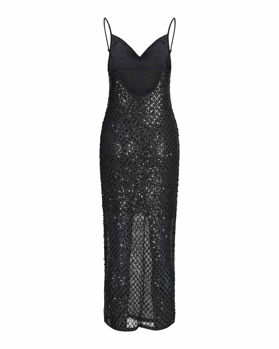 JXFIE GLITTER LONG DRESS