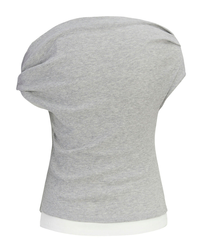 JXHENNA OFF LAYERING TOP