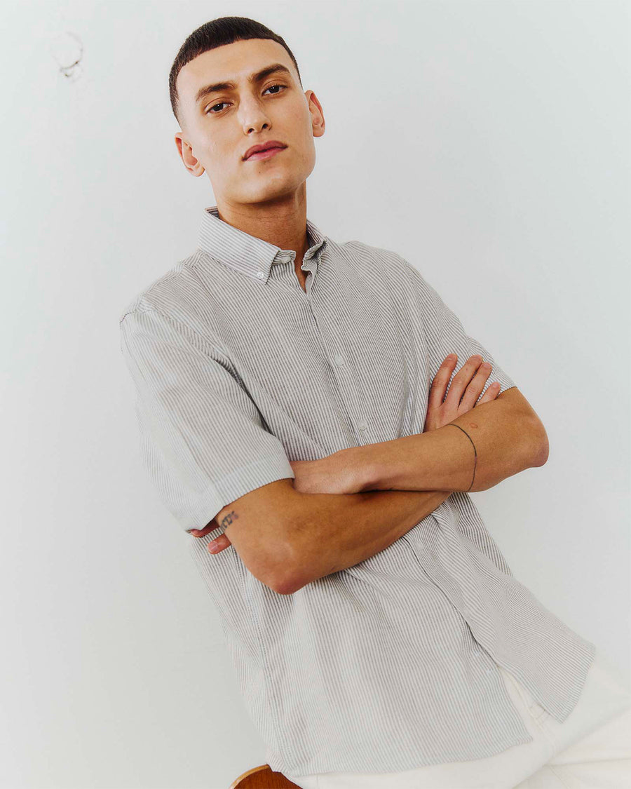 Mario linen shirt ss