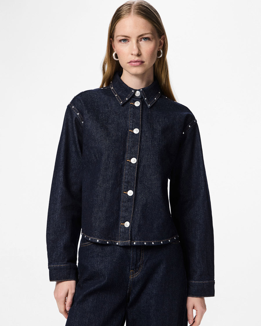 Pckarla denim shirt