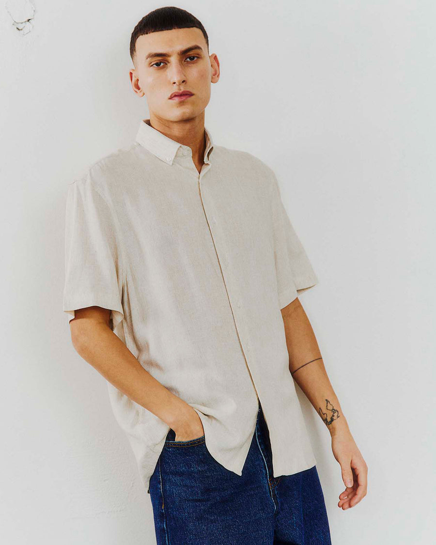 Mario linen shirt ss