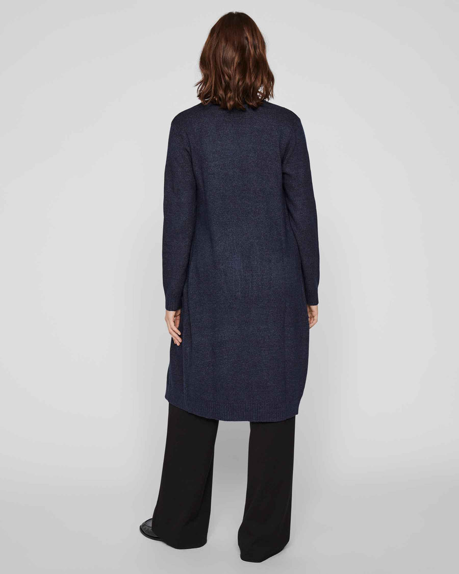 Viril long knit cardigan