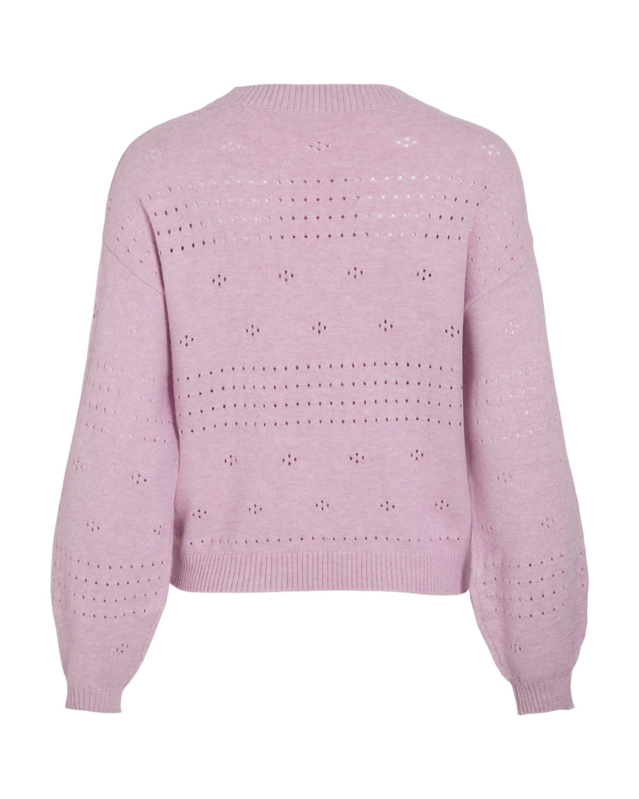 Viril l/s o-neck knit top