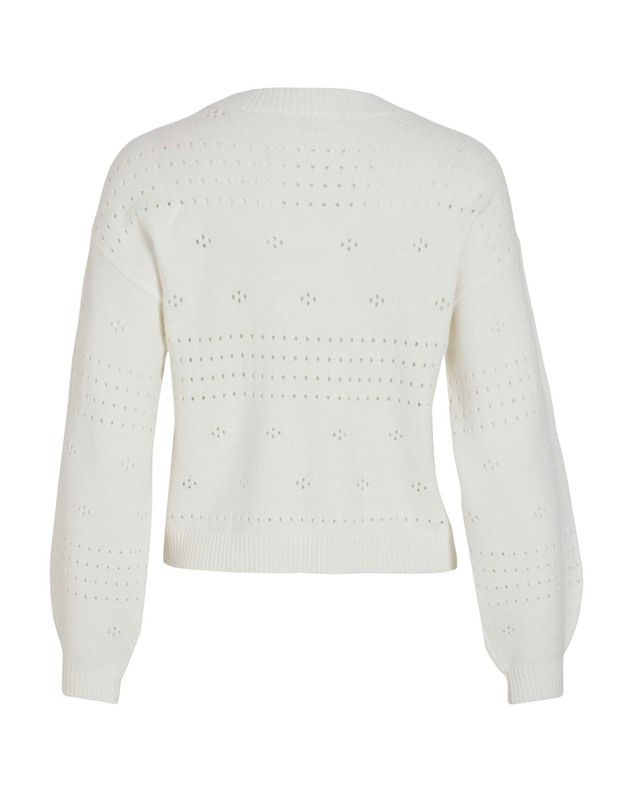 Viril l/s o-neck knit top