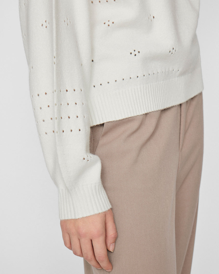 Viril l/s o-neck knit top