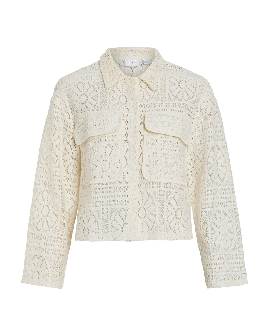 VIMERINDA CROCHET L/S CARDIGAN