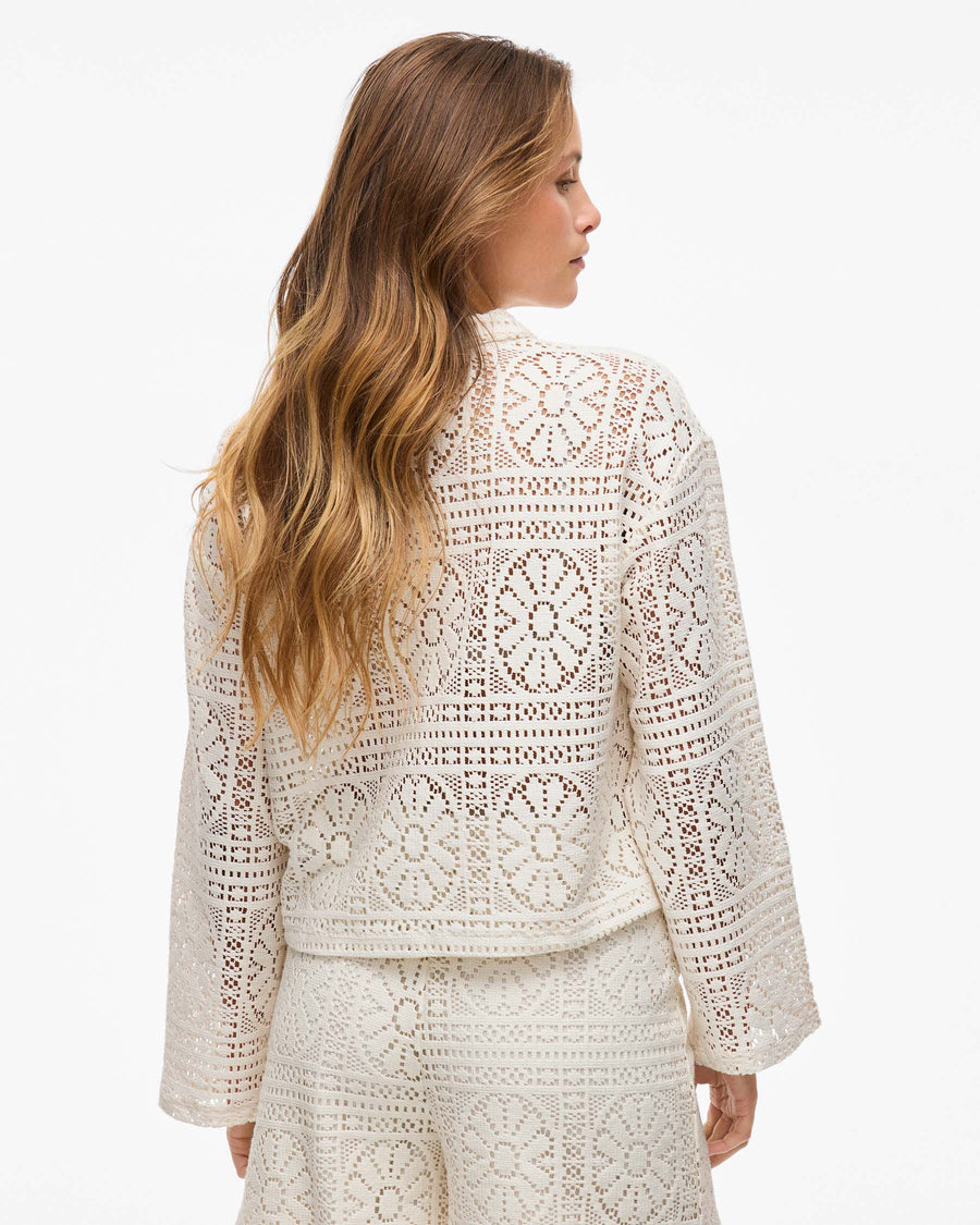 VIMERINDA CROCHET L/S CARDIGAN