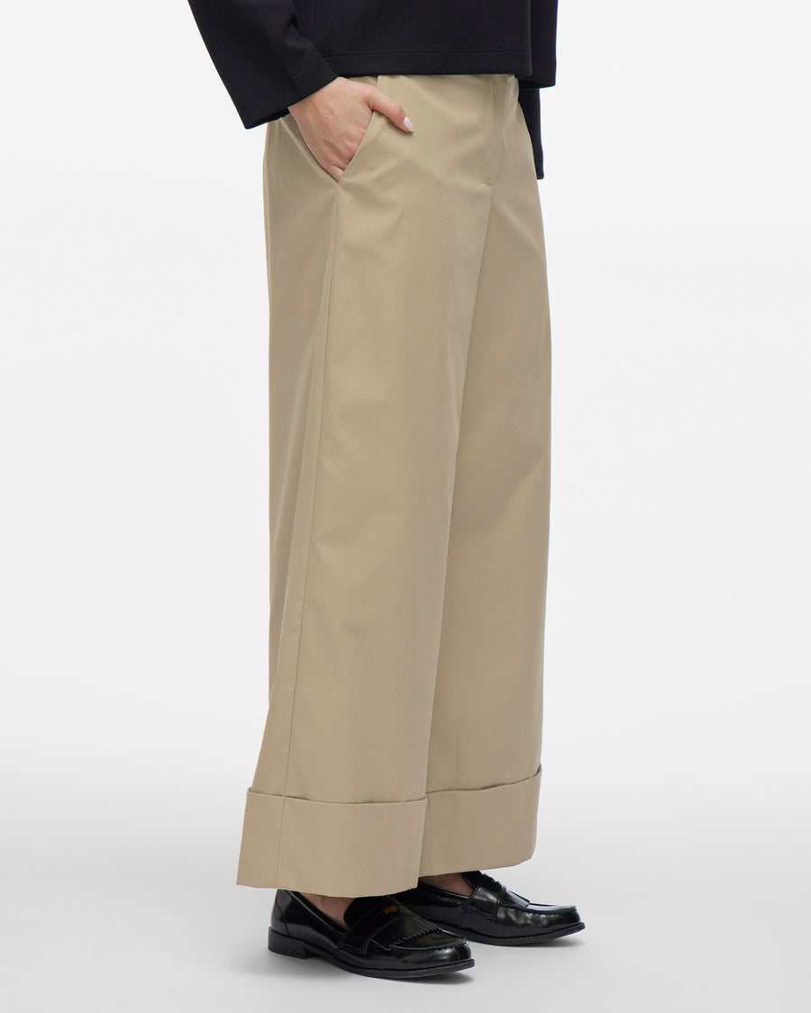 Visefrida 7/8 fold up pants