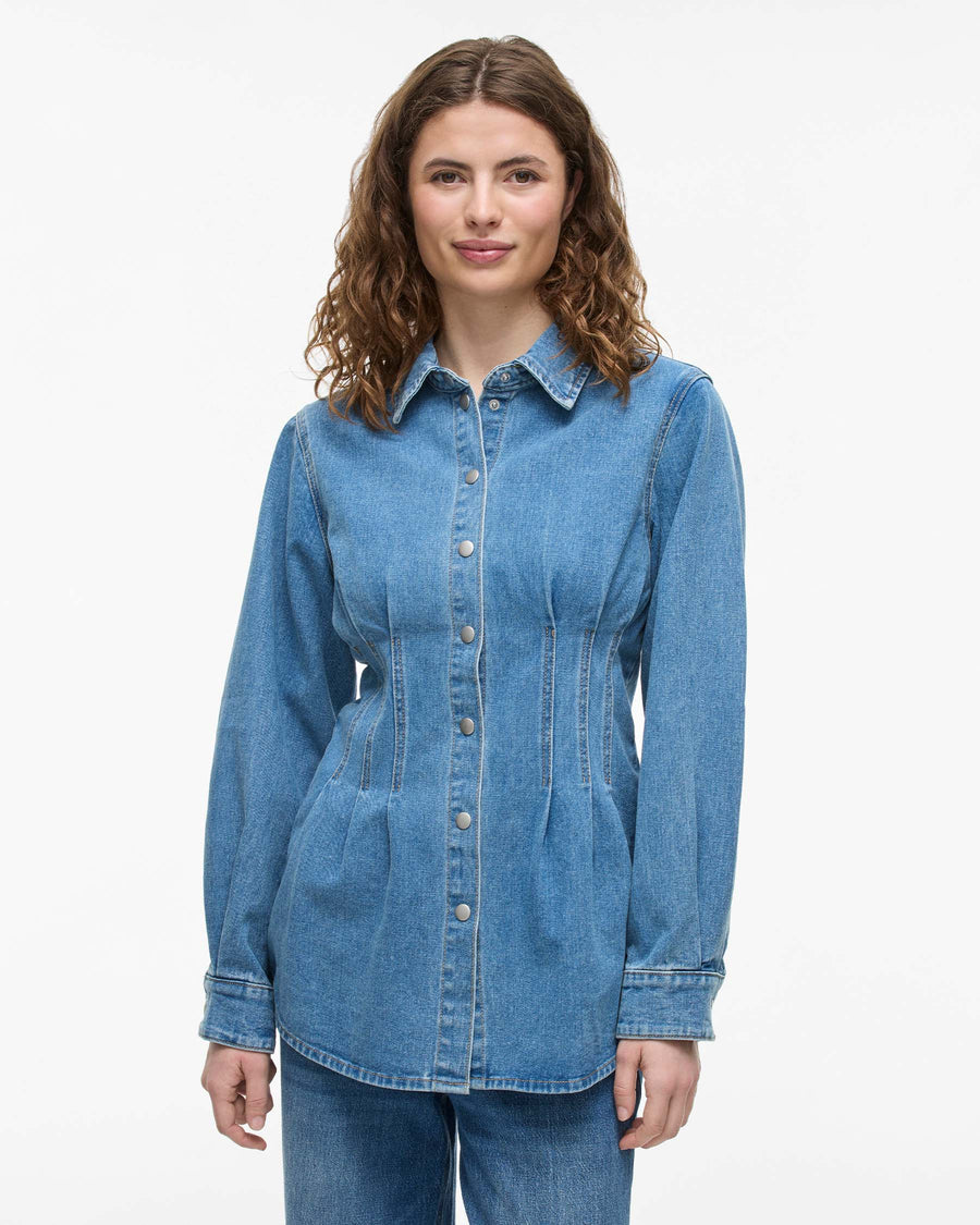 VISIKKA L/S DENIM SHIRT