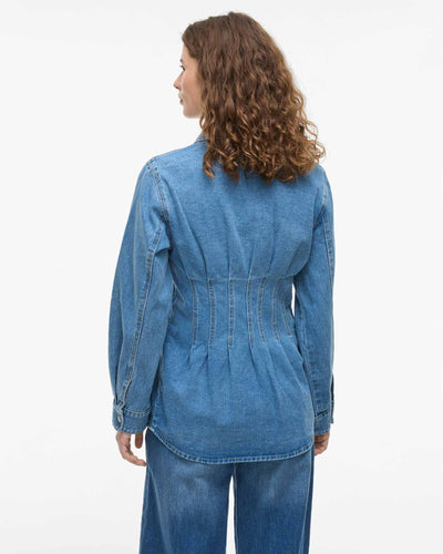 VISIKKA L/S DENIM SHIRTThumbnail