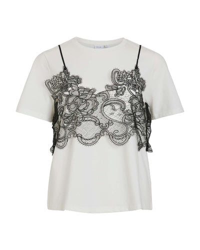 VIRADA S/S LACE DETAIL T-SHIRTThumbnail