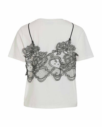 VIRADA S/S LACE DETAIL T-SHIRTThumbnail