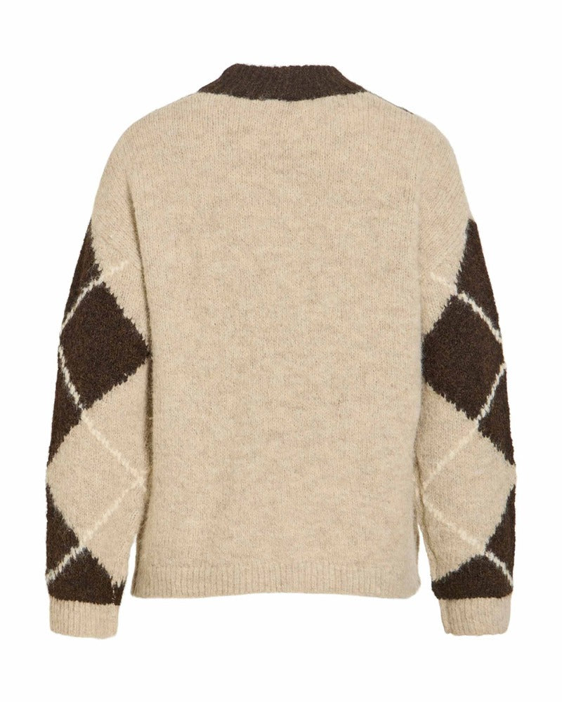 VITORIA HIGH NECK L/S KNIT