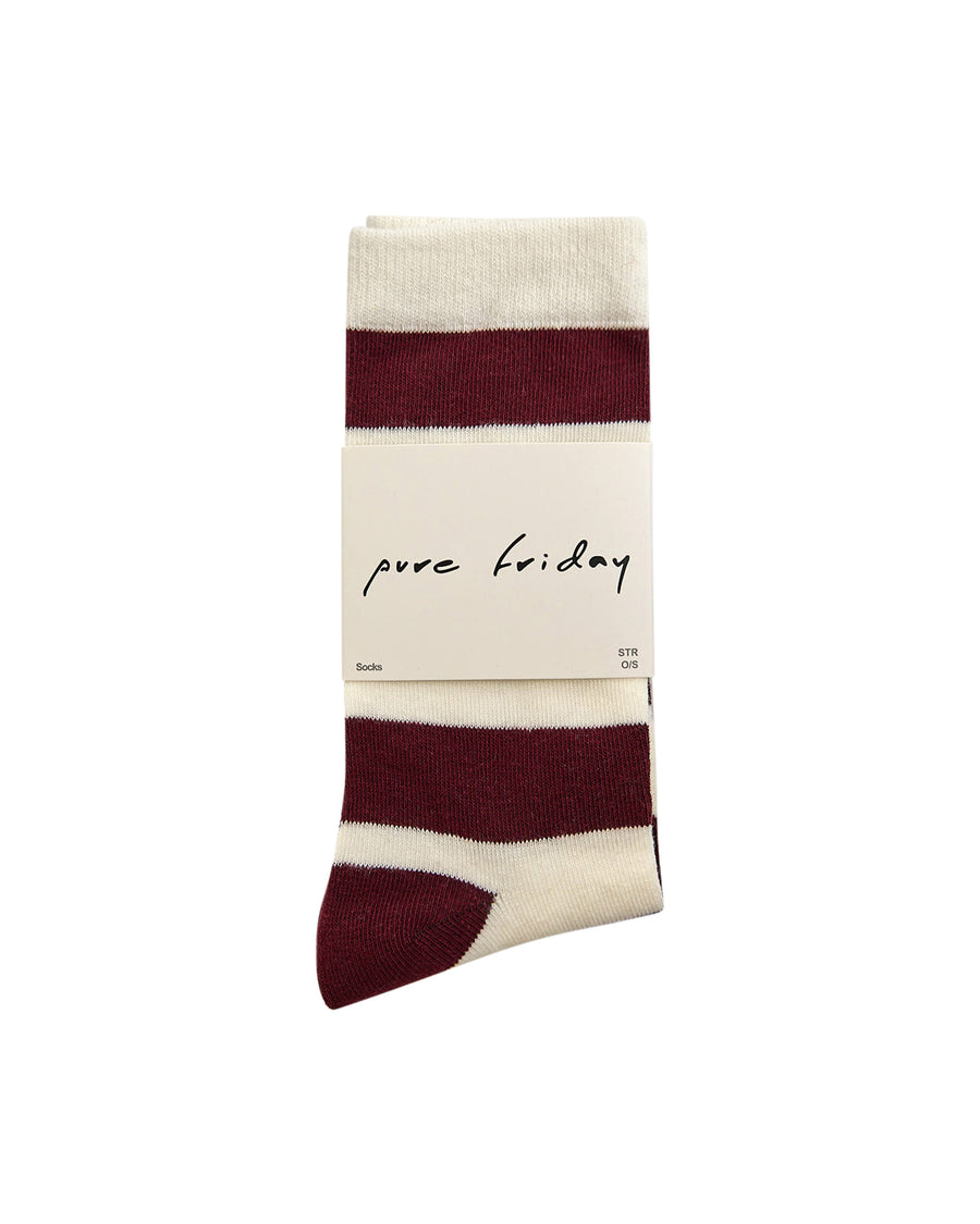Purpolo stripe sock