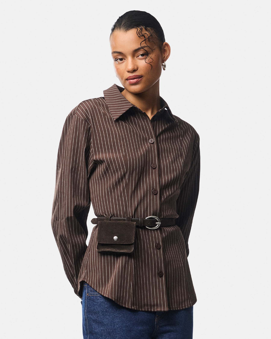 PCANJA LS FITTED SHIRT