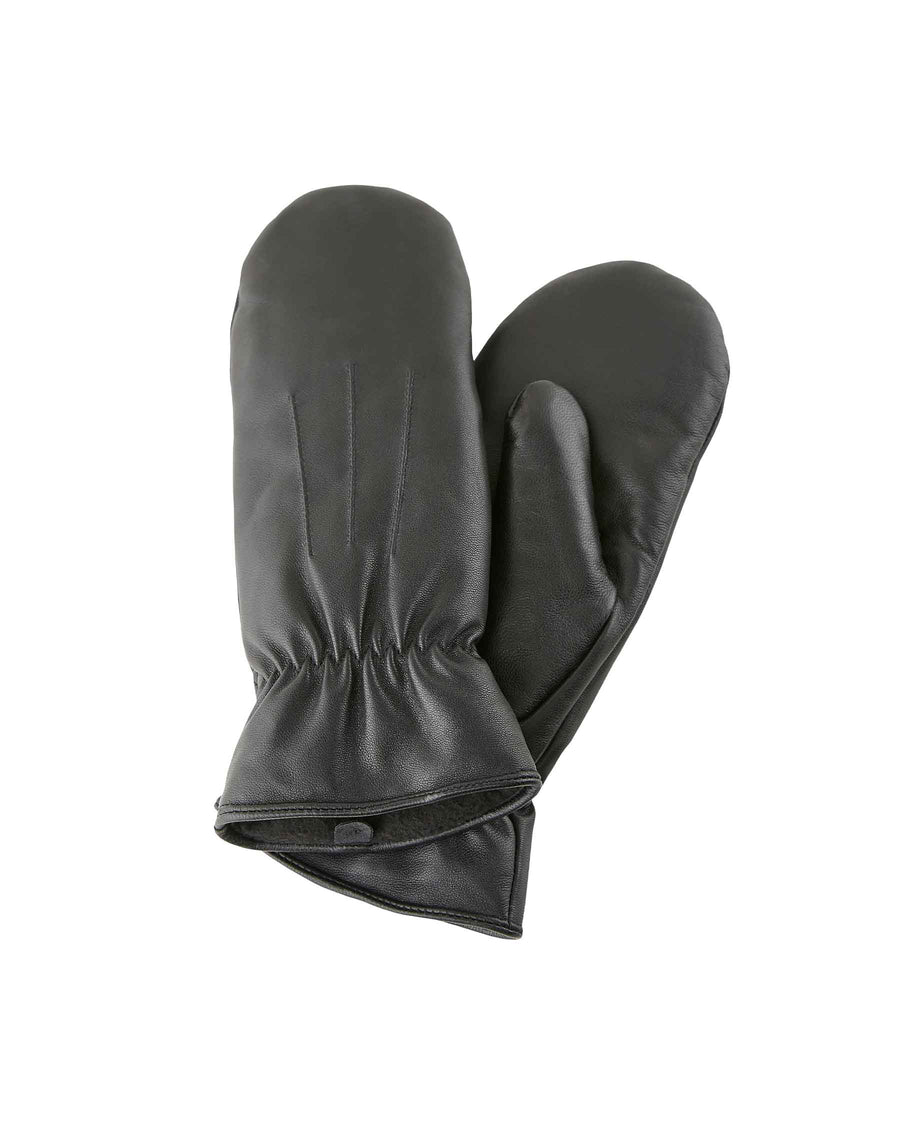 Pcnellie leather mittens