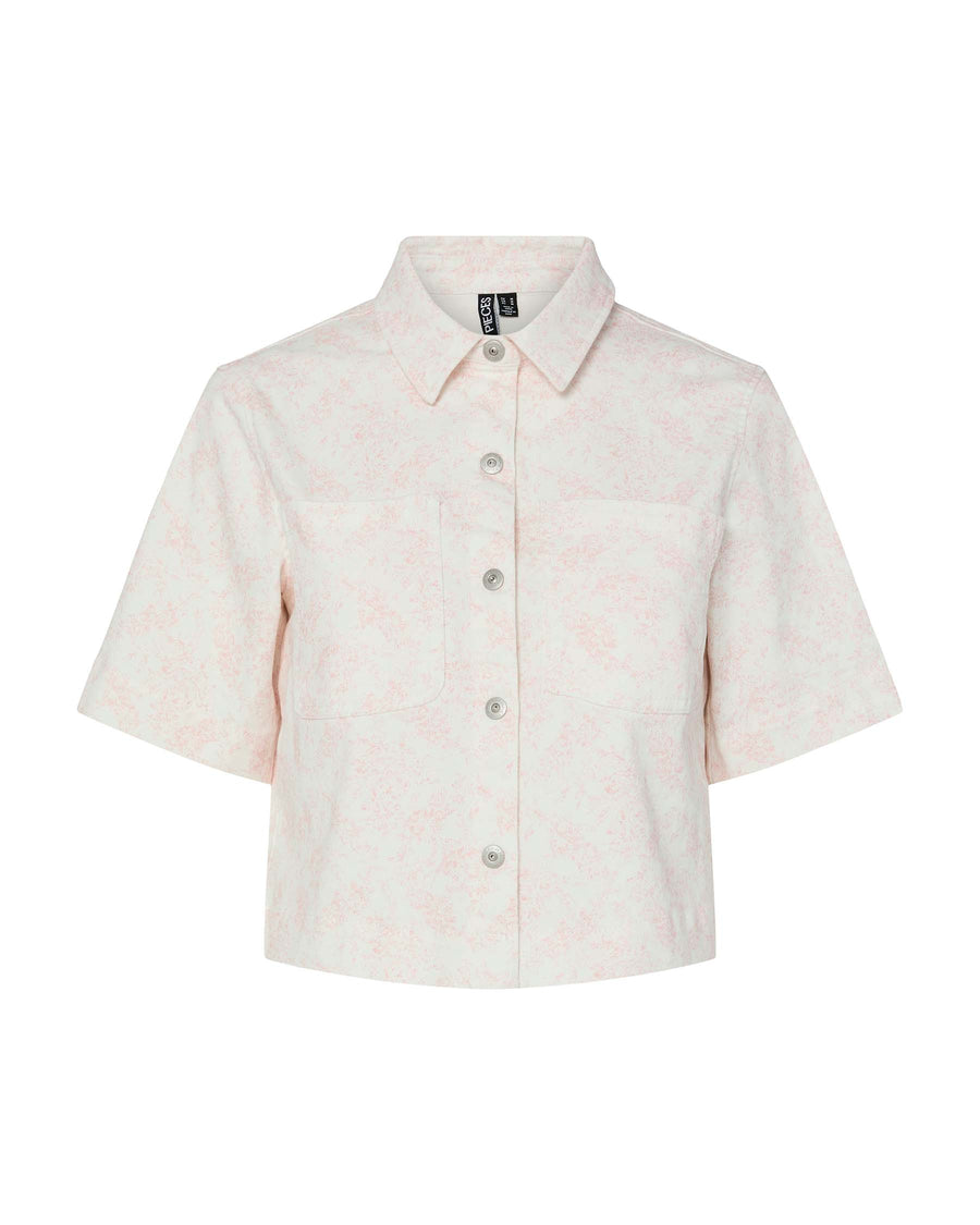 PCSALUME SS DENIM SHIRT