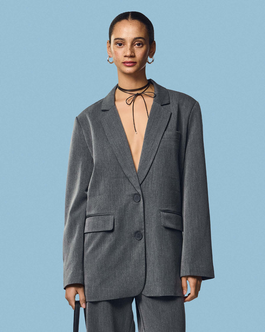 Pckamil ls loose blazer