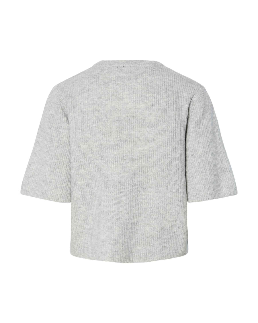 Pcsilly ss o-neck knit