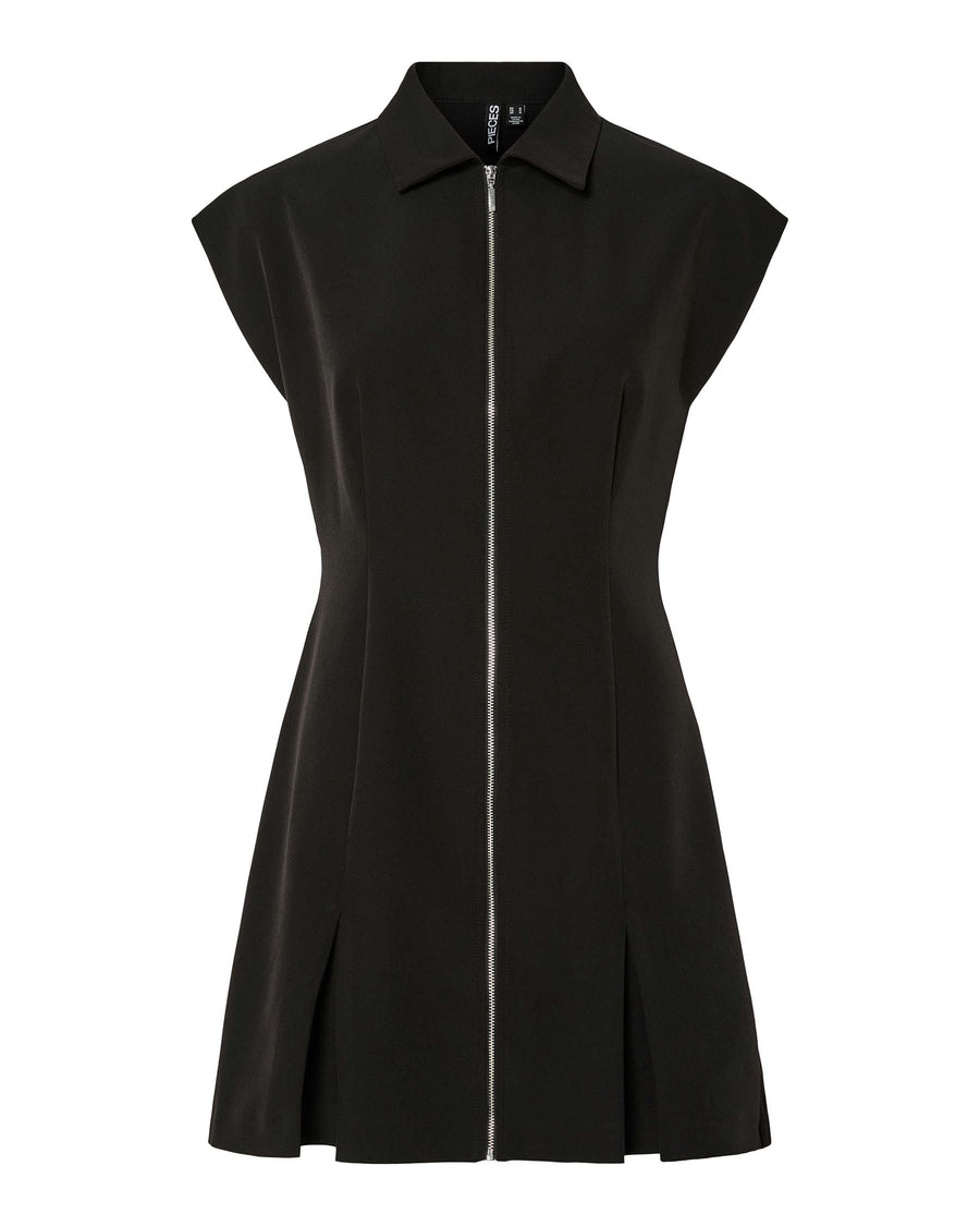 PCMORGAN SL SHORT ZIP DRESS