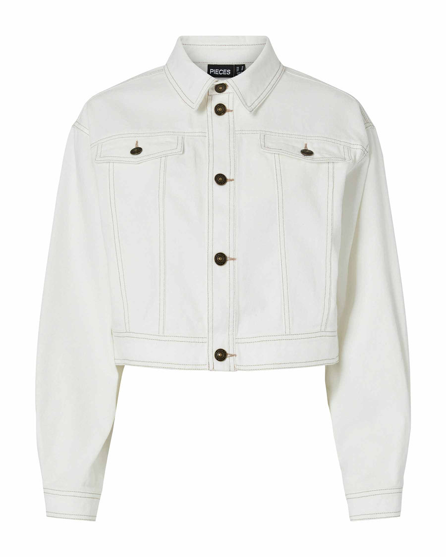 Pcfine ls denim jacket