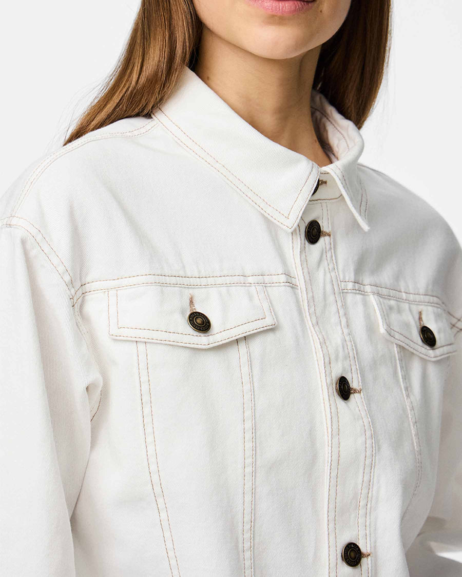 Pcfine ls denim jacket