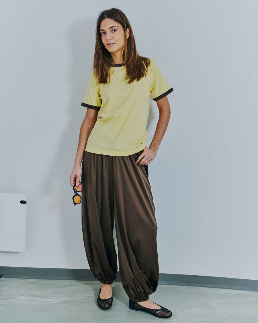Puresmine satin harem pant