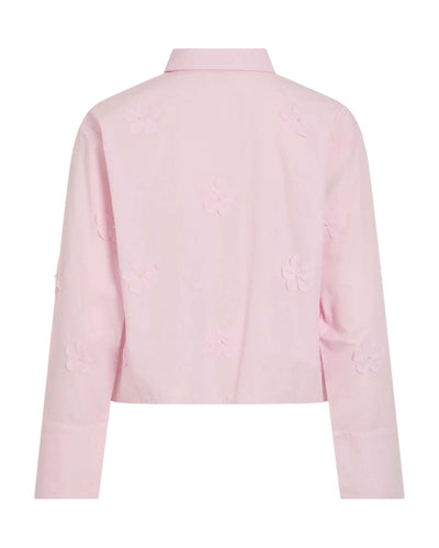 VIFLOARA L/S SHIRT W/ FLOWERSThumbnail