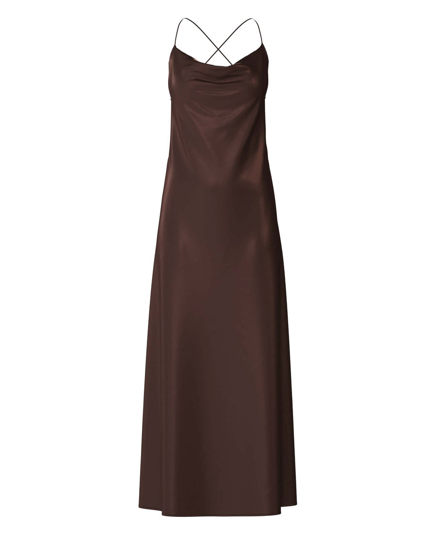 Objsally maxi slip dress