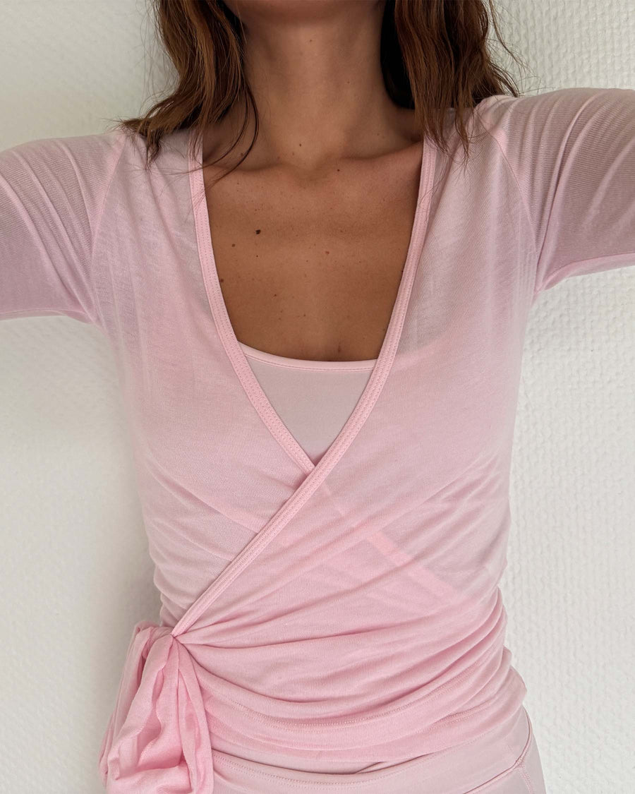 JXLUNA WRAP LS CARDIGAN