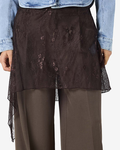 NMIDA ELASTICATED LACE SKIRTThumbnail