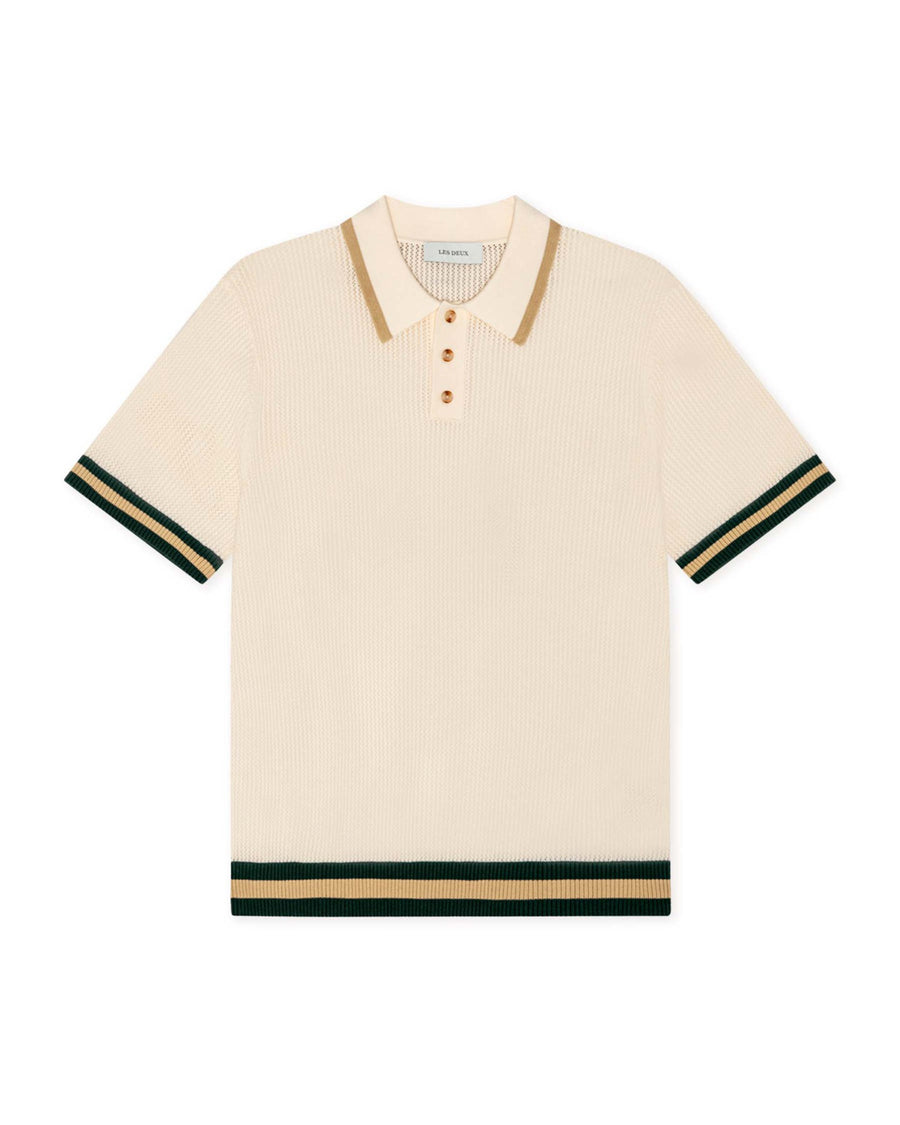 Lace Knitted Polo