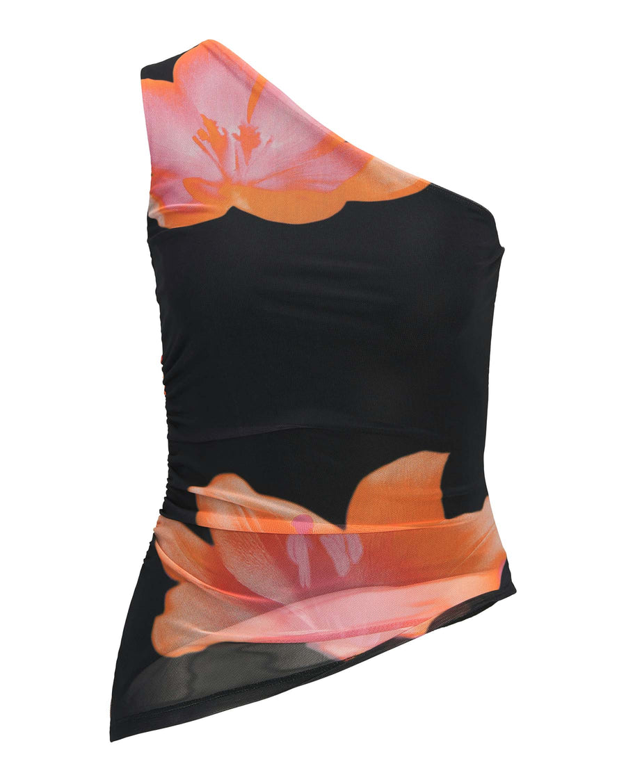 JXMINNA MESH ASSYMETRIC TOP