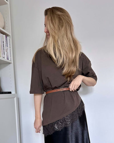 NMEASY LACE DETAIL T-SHIRTThumbnail